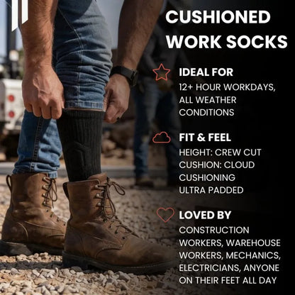 TREDVORN™ Bamboo Work Socks